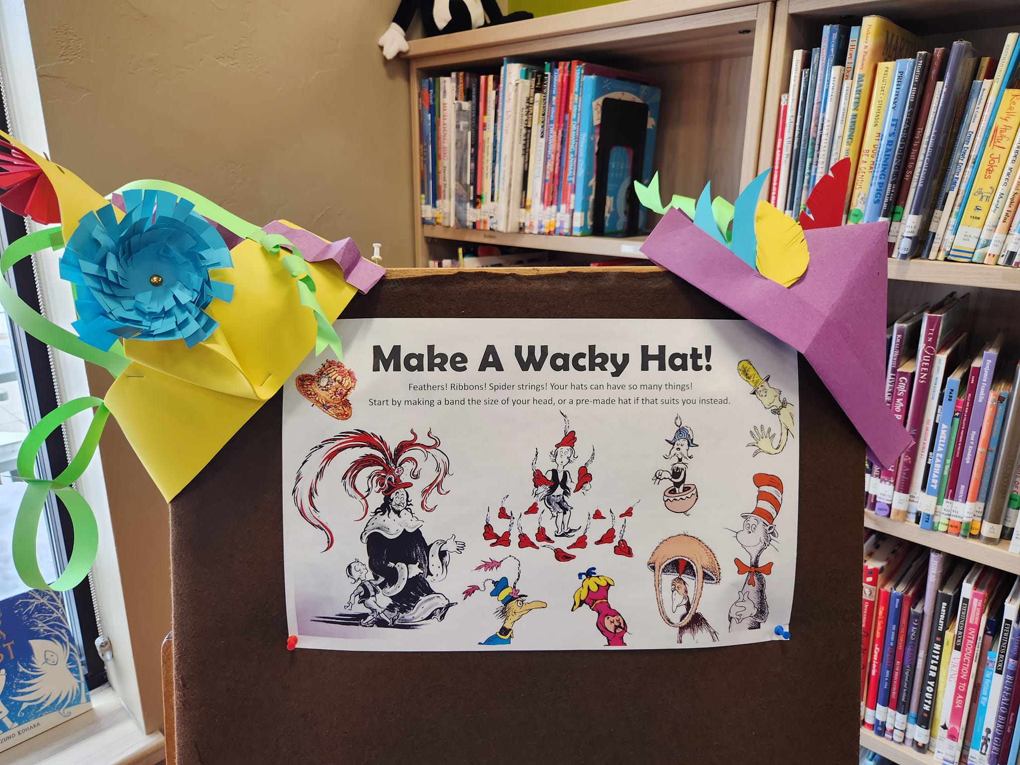 wacky seuss hats