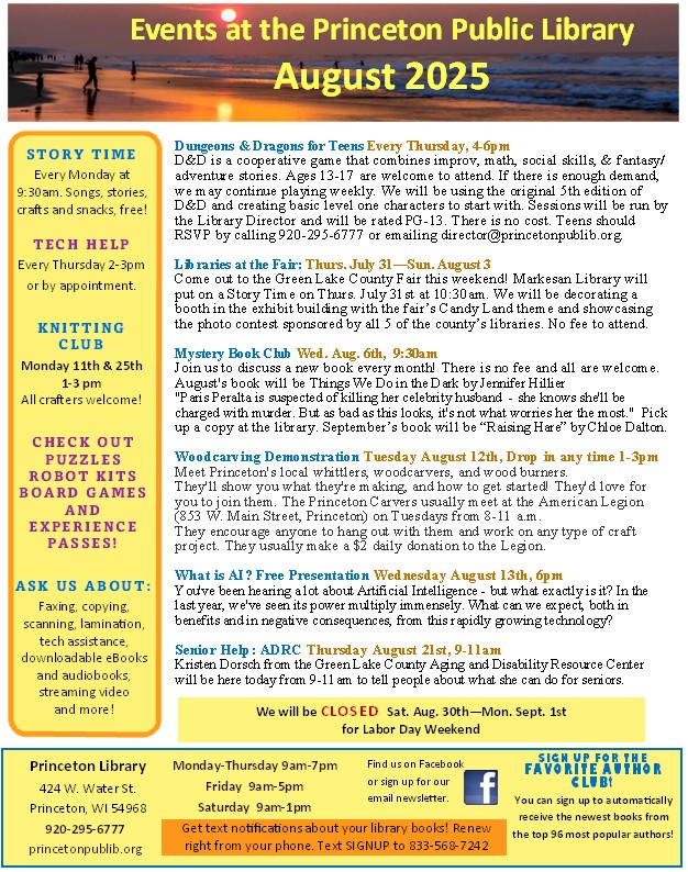 august calendar