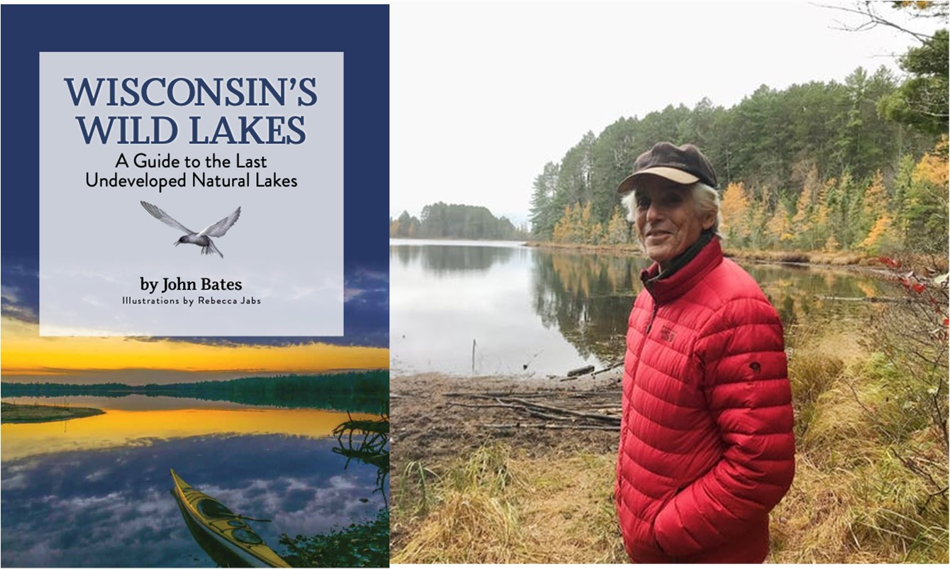 john bates with his book cover