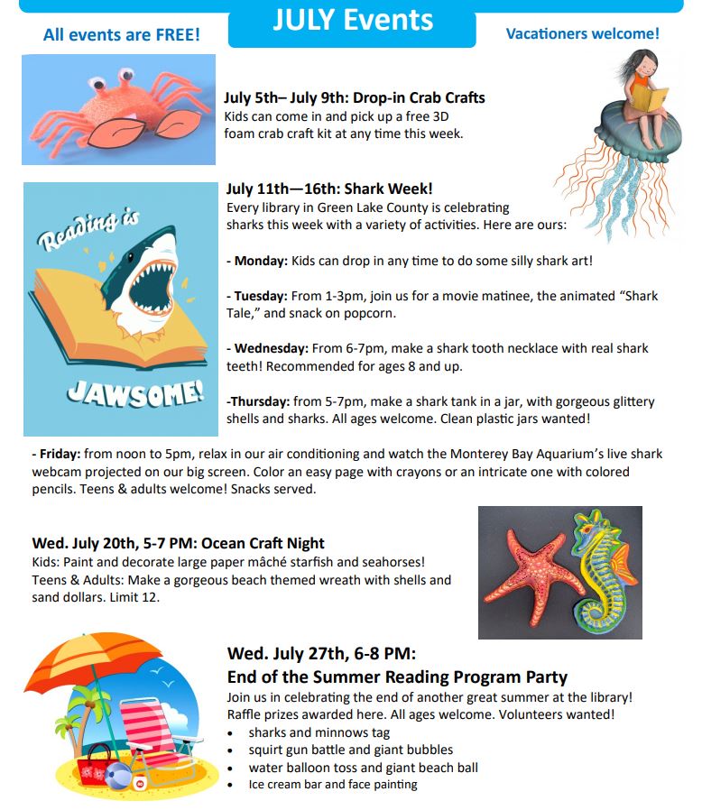 July events pic