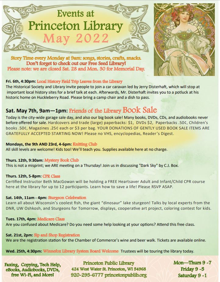 may event calendar