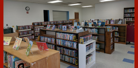 inside library photograph